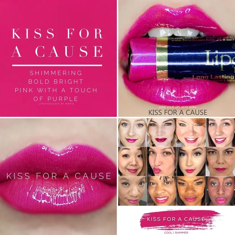 💋🎗️Kiss For A Cause LipSense 🎉Bundle SAVINGS available!🎉New Sealed Full Size - Picture 1 of 2